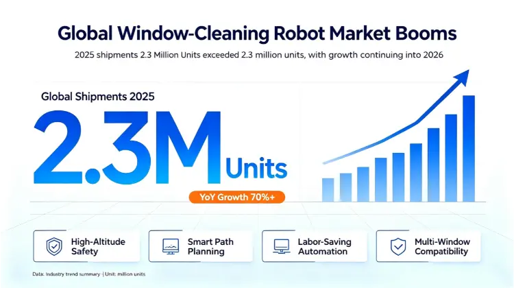 LIESA ປະຕິບັດຕາມ 2026 Global Smart Cleaning Boom, ອັບເກຣດເທັກໂນໂລຍີການທຳຄວາມສະອາດໜ້າຕ່າງເພື່ອຄວາມປອດໄພກວ່າ ແລະສະຫຼາດກວ່າການແກ້ໄຂໃນເຮືອນ